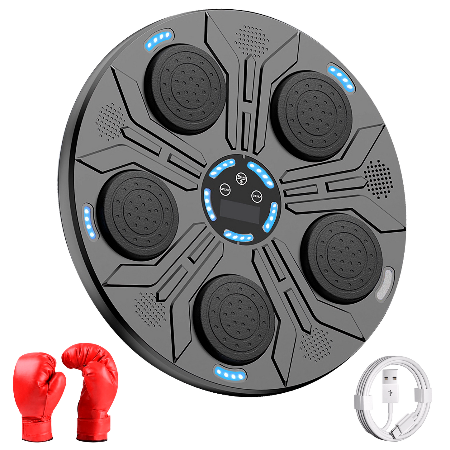 Kit de Boxeo Inteligente con Sensores y Música Bluetooth
