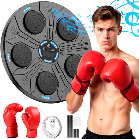 Kit de Boxeo Inteligente con Sensores y Música Bluetooth
